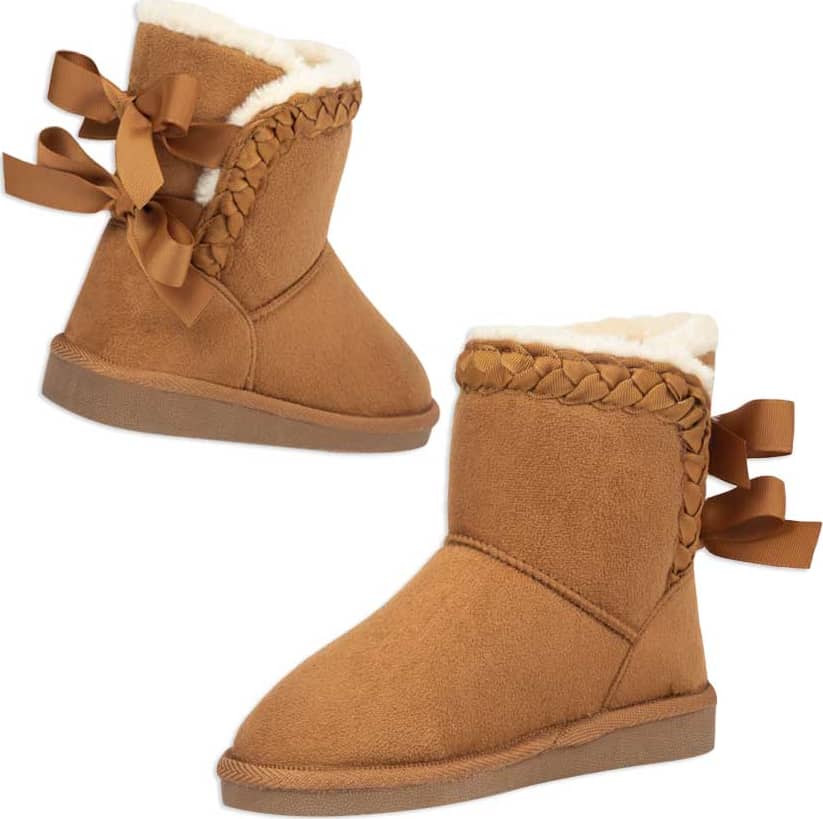 Vivis Shoes Kids 0303 Girls' Camel Ugg Boots