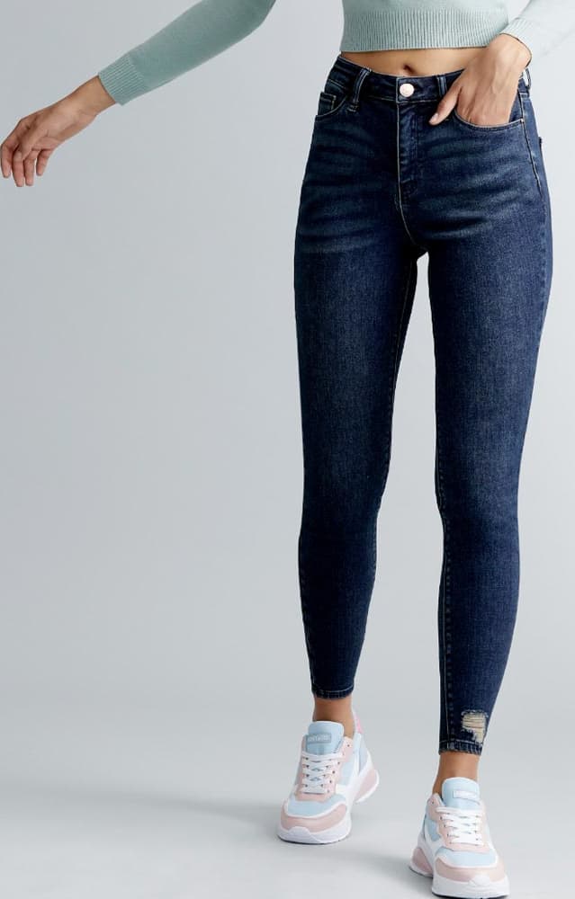 Atmosphere Dnm GS10 Women Indigo Blue jeans casual