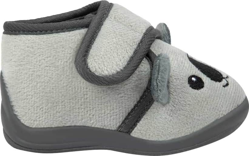 Schatz Kids OALA Boys' Gray Slippers