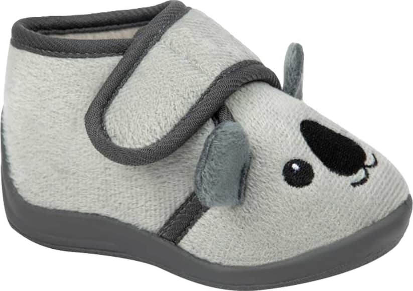 Schatz Kids OALA Boys' Gray Slippers