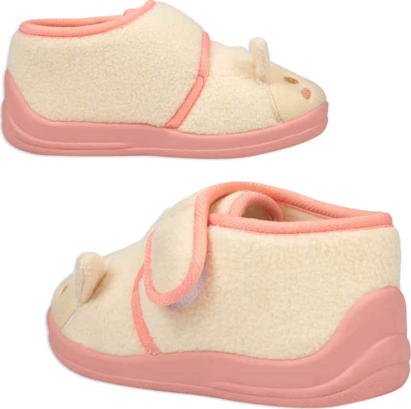 Vivis Shoes Kids NEJO Girls' Beige Slippers