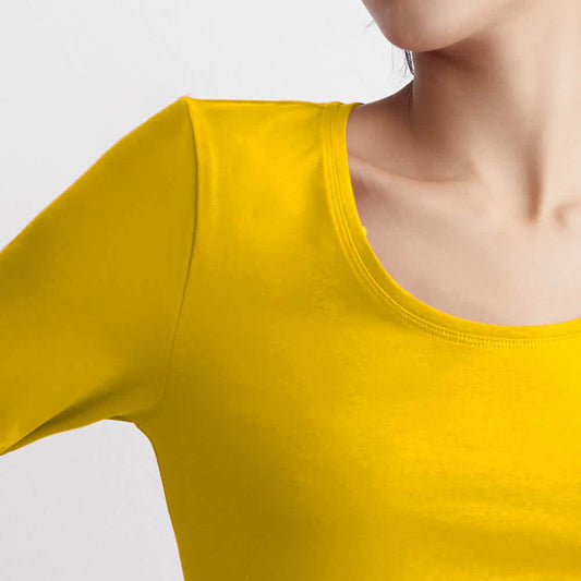 Holly Land 3131 Women Yellow t-shirt