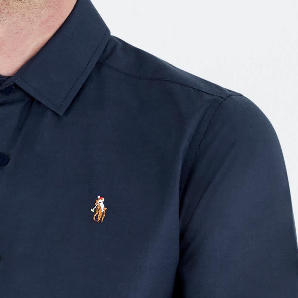 Hpc Polo PRSF Men Navy Blue Shirt