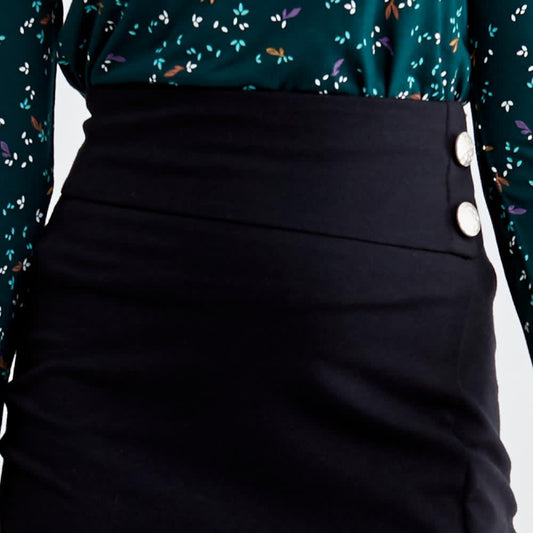 Yaeli Fashion TONY Women Black skirt