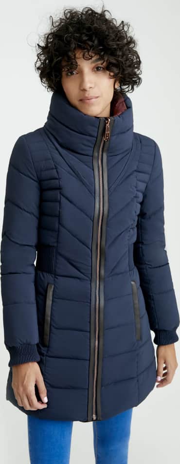 Holly Land 0880 Women Navy Blue coat / jacket