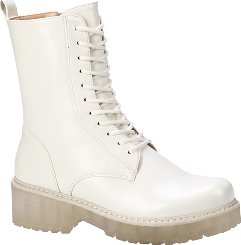 Tierra Bendita 5515 Women White Boots