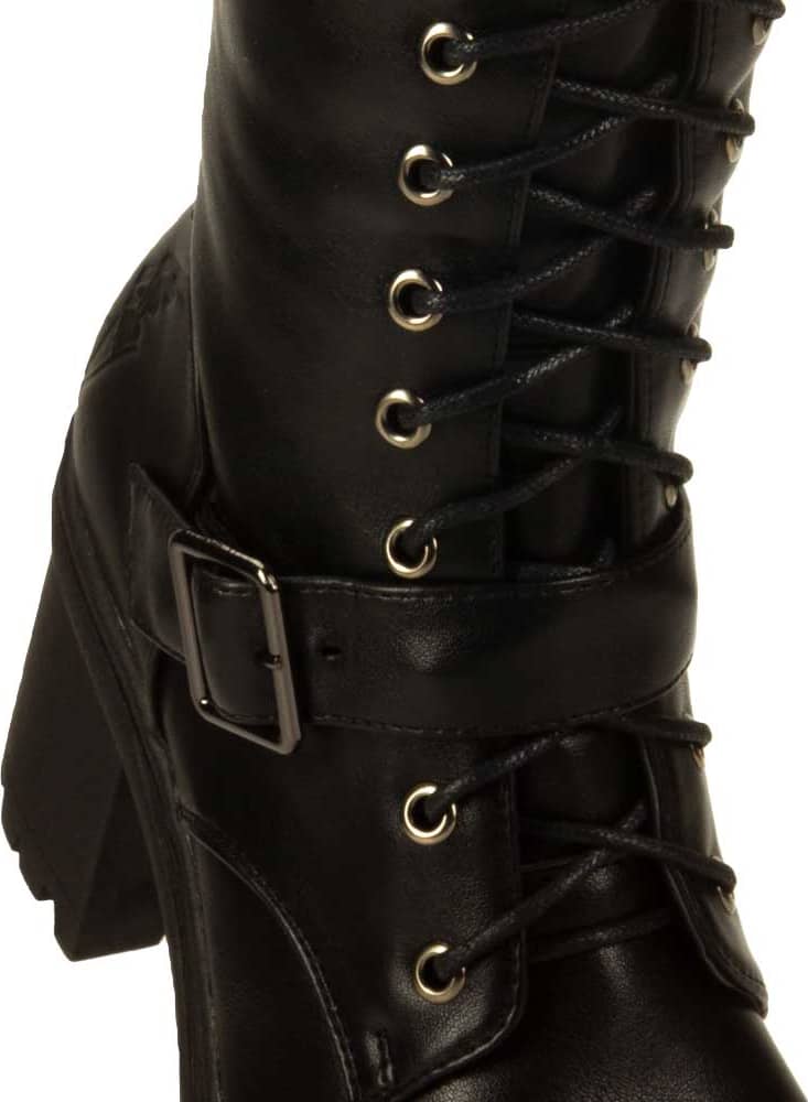Goodyear E65A Women Black Mid-calf boots